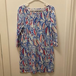 Lilly Pulitzer Red Right Return T-Shirt Dress ⛵️
